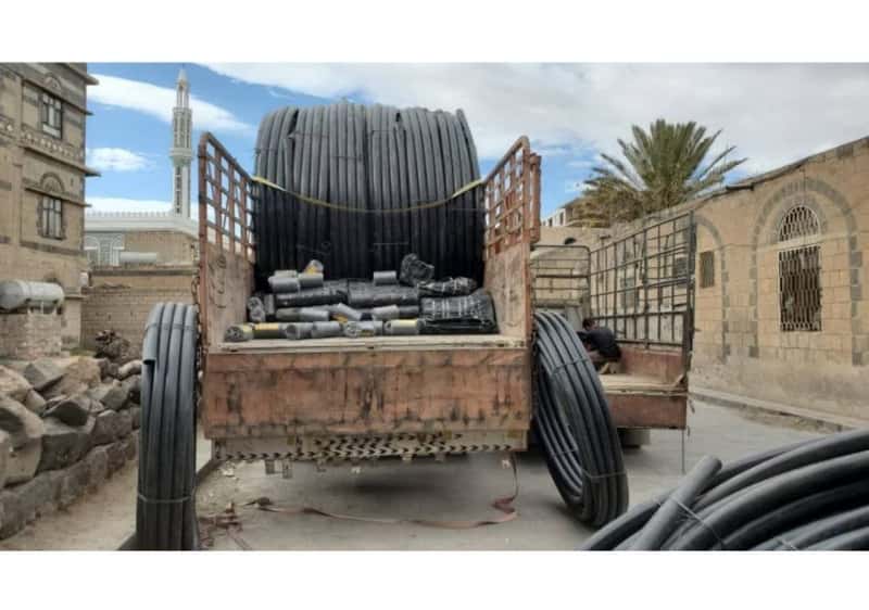 تركيب شبكة ري زراعية